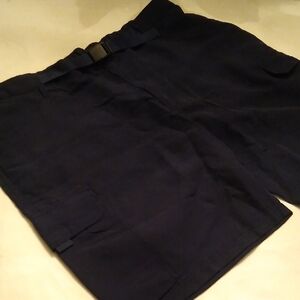 Lands' End Blue Cargo Shorts